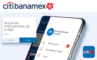 Citibanamex® | Activa las notificaciones de la App | Citi